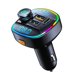 thumbnail image 2 of FM Transmitter, Bluetooth, Dual USB Car Charger, 7 Colors, High-Performance Stereo, Universal Fit, 2 of 5
