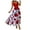 Red, variant on Aoochasliy Formal Dresses for Women Button Casual Sleeveless Camis Vest V-Neck Ladies Long Dress Summer!