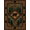 Brown Green Tan, Pattern 1, variant on ODIKA Southwestern Stripe Border Mens Decorations Reindeer Cabin Cowboy Refined for Entryway, Kitchen, Mudroom, Stain Resistant Flatwoven