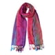 thumbnail image 1 of Bufanda Color Degradado Para Mujeres Borla Suave Envoltura Envoltura Multicolor Floral Naranja 71"x27.5", 1 of 7