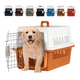 thumbnail image 1 of Jaula Transportadora Kennel Mascotas Caja Viaje Gato Perro Xtellar naranja, 1 of 3