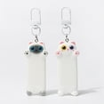 thumbnail image 3 of Bottone Cartoon Cat Keychain Novelty Kittens Seeking a Hug Pendant Keyring for Women Car Key Holder Backpack Ornament Birthday, 3 of 7