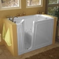 thumbnail image 4 of Meditub 3053La 53" Fiberglass Air Walk In Tub For Alcove Installations - White, 4 of 5