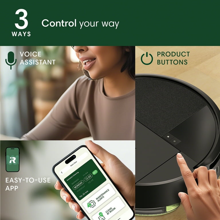 iRobot Roomba L111020 New Robot Vacuum & Mops - Smart Technology