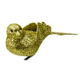 thumbnail image 3 of Northlight Glittered Bird Clip-On Christmas Ornament - 6" - Gold-tone, 3 of 5
