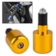 thumbnail image 4 of Empuñaduras de manillar de motocicleta de 7 "22 mm para Suzuki GSXR600 Oro Cola Extremos del manillar de la motocicleta, 4 of 8