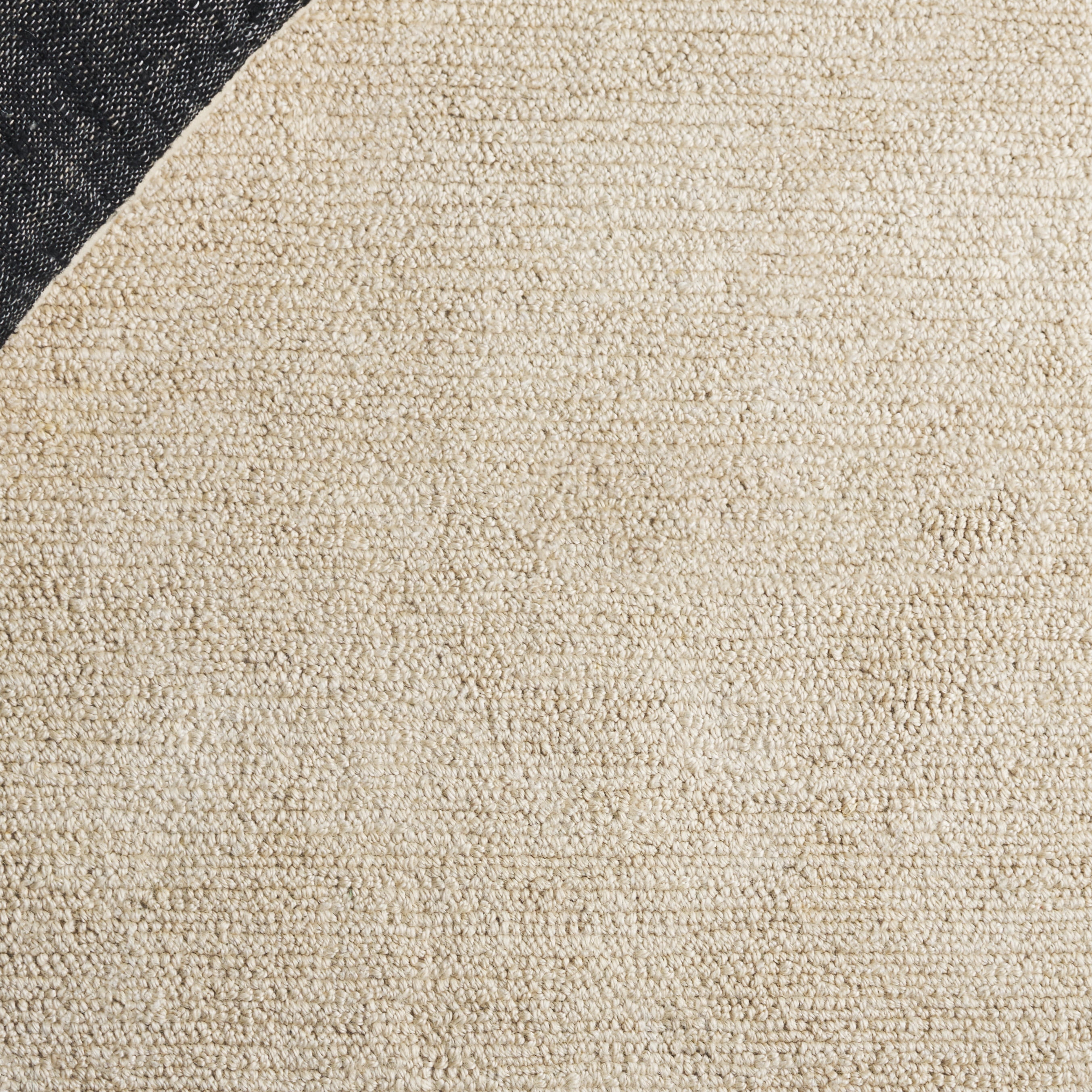 SAFAVIEH Natural Fiber Corine Solid Area Rug, Ivory, 6' x 6' Round