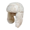 thumbnail image 2 of Gorro de invierno cálido, resistente al viento, con orejeras, cómodo para motocicletas y exteriores. Beige, 2 of 7