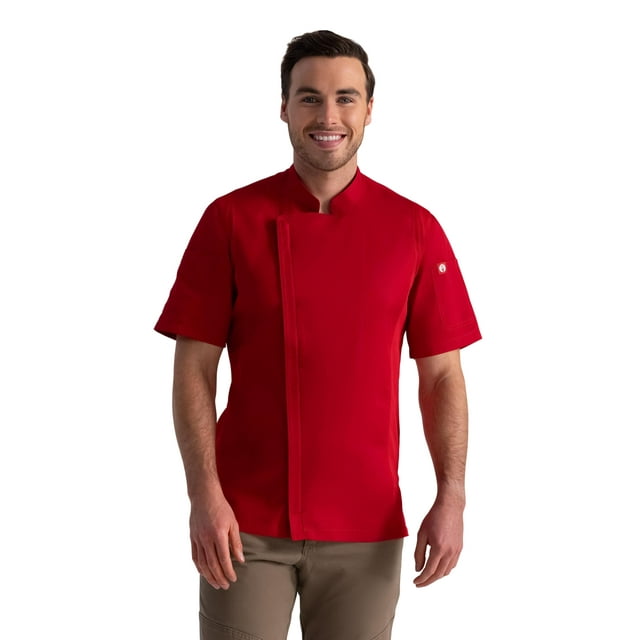 Chaqueta Chef Works Springfield roja XL