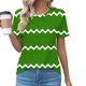thumbnail image 2 of Tops Cortos para las Mujeres Cuello en V de Moda Casual Manga Corta Primavera Verano Top, Tops de Baile para las Mujeres, 2 of 4