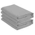 thumbnail image 5 of Cot Sheet 39" x 75" x 9" Narrow Twin Size - 2 Piece Cot Fitted Sheet - RV Bunk/Camp Bunk/Guest Beds/Army Cots/Trifold Mattress, Light Grey Solid, 5 of 8