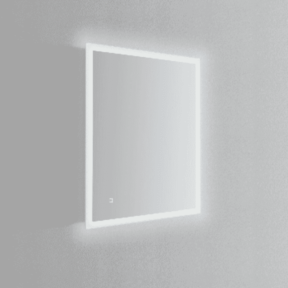 Modern Mirrors Equinox Lighted Bathroom Vanity Mirror with Defogger and Dimmable Daylight LED Lighting