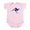 Petal Pink, variant on CafePress - Australian Flag Kangaroo Infant Bodysuit - Baby Light Bodysuit, Size Newborn - 24 Months