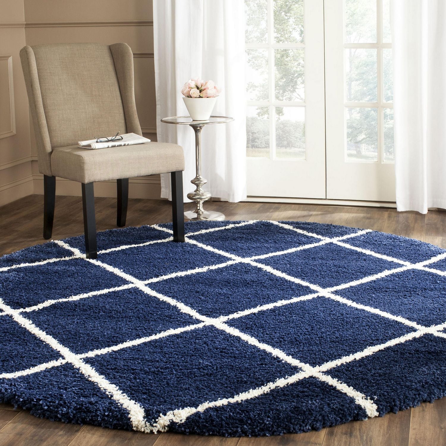 Safavieh Hudson Amias Geometric Shag Area Rug