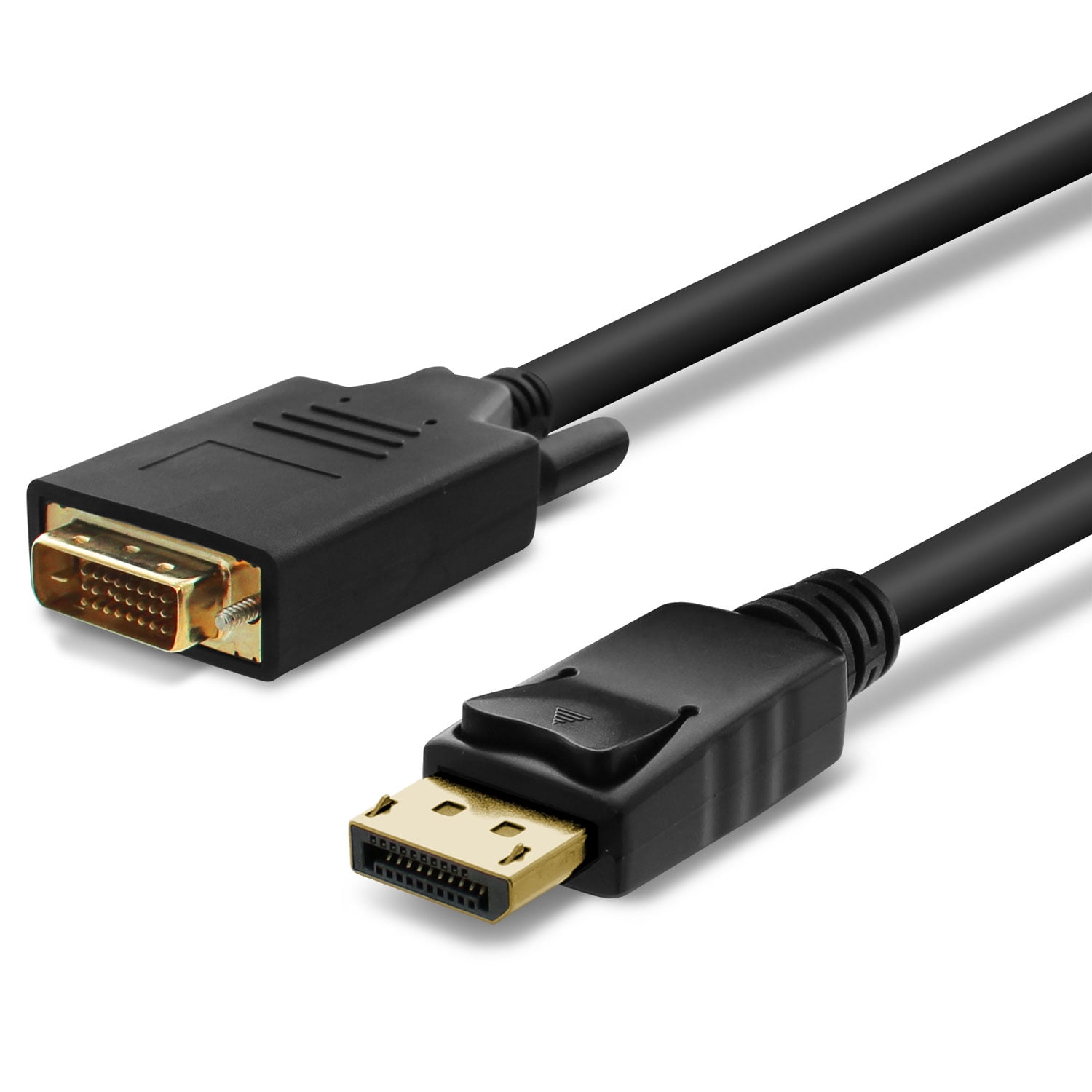 GearIT Gold Plated DisplayPort to DVI  Cable  10 Feet DP 