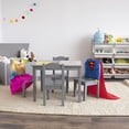 thumbnail image 2 of Humble Crew Wood - Juego de 4 sillas y Mesa para niños, Color Gris, 2 of 7