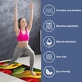 thumbnail image 2 of Fruit Yoga Towel with Storage Bag, 72.8"x26.8", Suitable for Yoga, Pilates, Fitness, etc. Gym Towels Included., 2 of 6