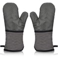 thumbnail image 1 of Un par de guantes de silicona para hornear guantes para horno de microondas, 1 of 4