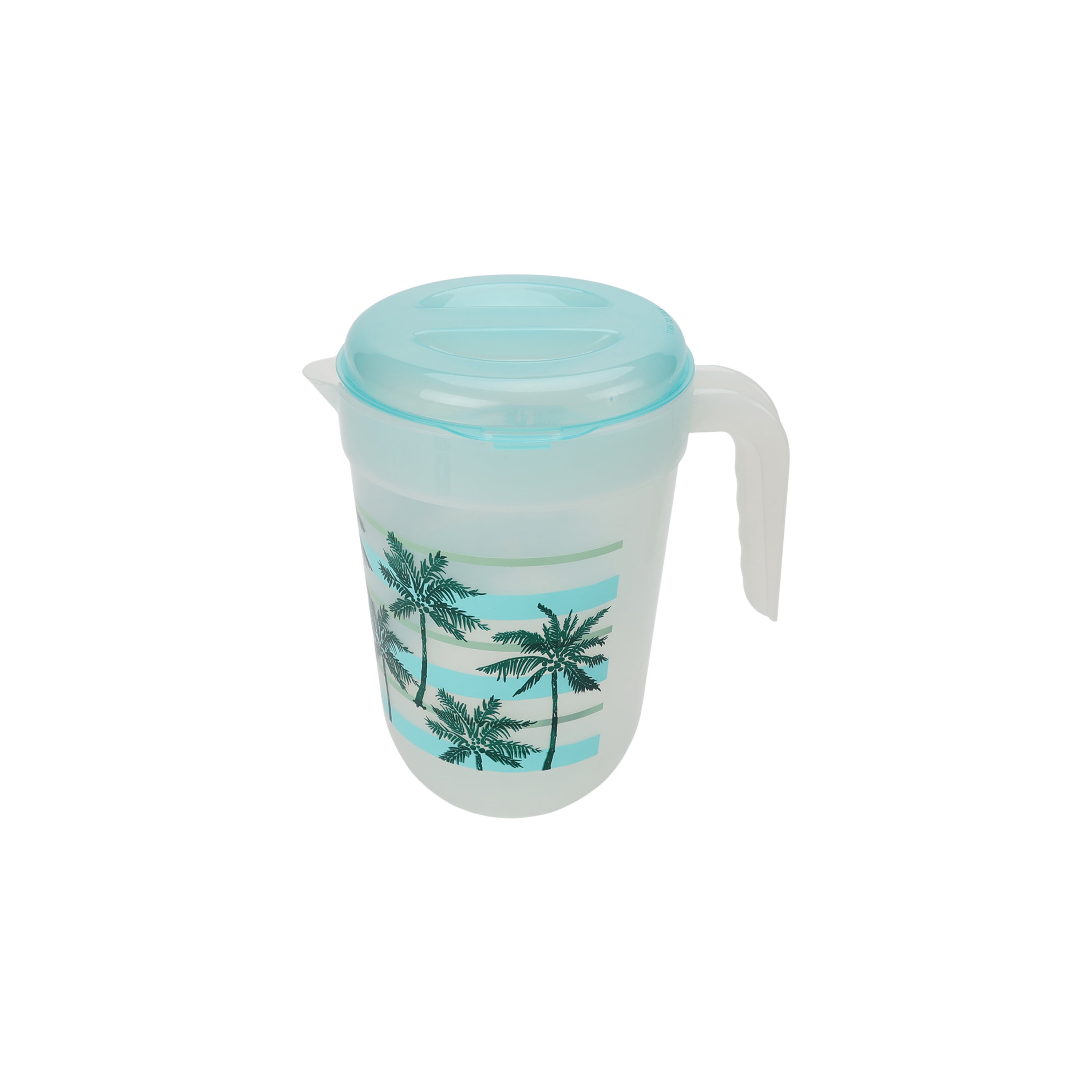 Mainstays Pichet en Polypropylène Palmier Bleu 3.69L