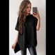 thumbnail image 4 of Suéter Holgado de Corta con Hombros Caídos para Mujer, Color Negro, Talla M, 4 of 9