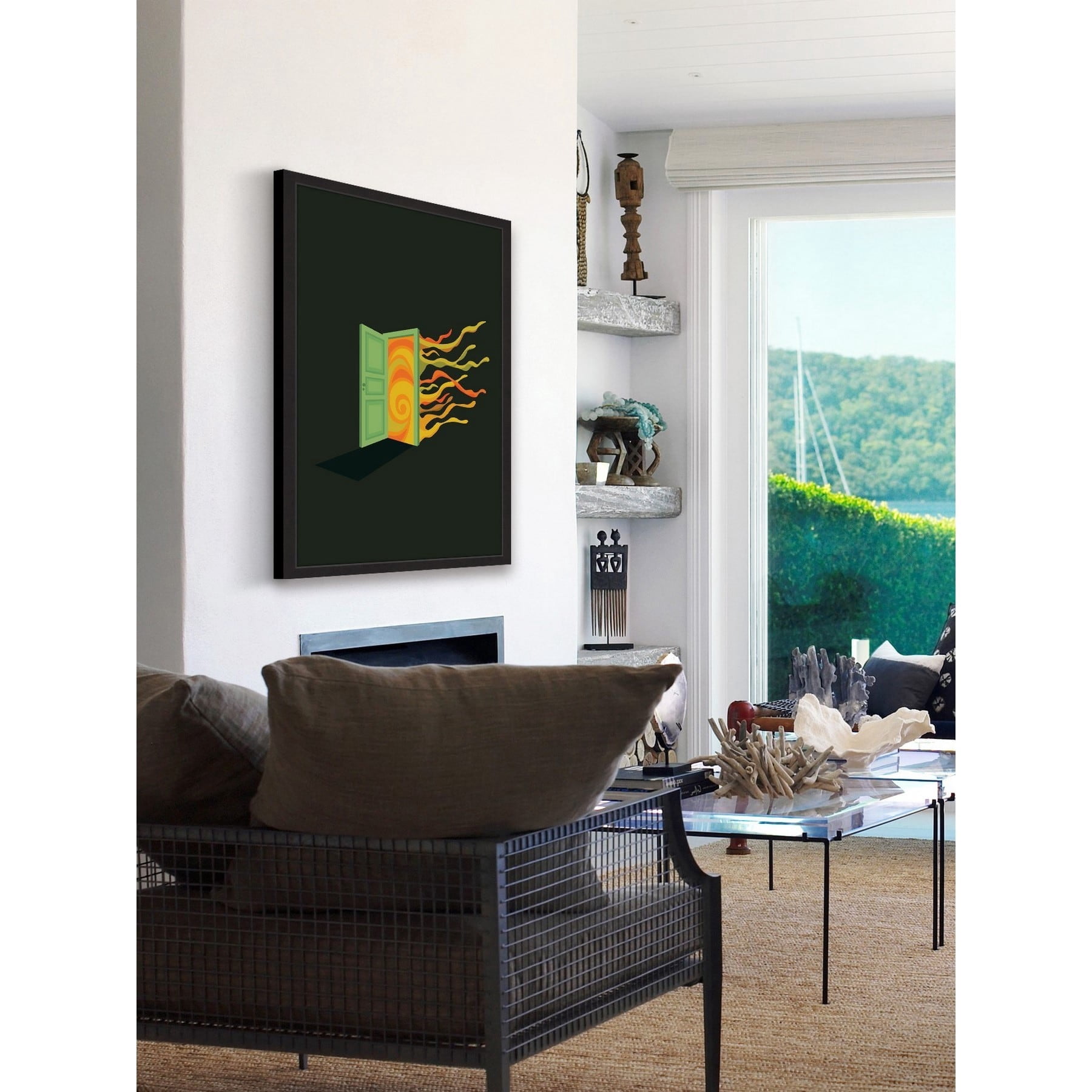 Marmont Hill - "Breakthru" by Jason Dettmer Framed Painting Print