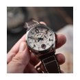 thumbnail image 4 of AVI-8 Spitfire Lock Chronographe Avion Cadran Blanc Quartz AV-4089-05 Montre pour Hommes, 4 of 4