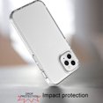 thumbnail image 3 of Waiimak Ultra Thin Clear Silicone Back Case Shockproof Cover For Iphone 12 Pro Max 6.7In, 3 of 6