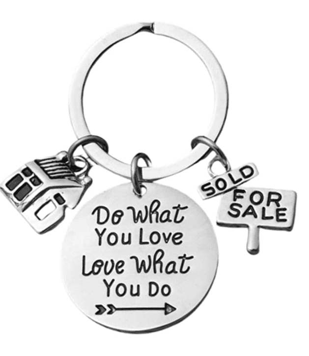 Silver REALTOR REAL ESTATE For Sale Sold Sign EUROPEAN Dangle Bead CHARM