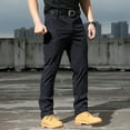 thumbnail image 1 of Pantalon Cargo Utilitaire pour Hommes pour un Usage Quotidien et Décontracté, Pantalon de Travail avec Extensible et Multiples Poches pour la Randonnée, les Voyages et l'Utilisation Quotidienne, 1 of 7