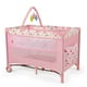 thumbnail image 2 of Cuna Corral para Bebé D'Bebé Rest con Toldo Mosquitero Rosa, 2 of 3