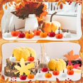 thumbnail image 6 of 24 Pcs Mini Artificial Pumpkins Bulk Fall Foam Pumpkins Thanksgiving Fake Harvest Ornaments Decoration for Autumn Halloween Party Centerpiece Home Decor Crafts, 6 of 7