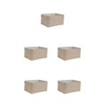 thumbnail image 2 of Maytalsory Sturdy Rope Handle Storage Bin Convenient And Reliable Storage Solution Beige 36*26*16 5Set, 2 of 6