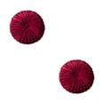 thumbnail image 3 of mmirethe Polyester Comfortable And Soft Throw Pillow For Decorative Touch Soft And Comfortable Cushion Pillow Wine-red 38CM 2Set, 3 of 6