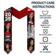 thumbnail image 4 of Personalized Graduation Stole, Custom Photo Logo Graduate, Class of 2025 Sash, Gifts for Ceremony, 4 of 10