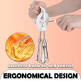 thumbnail image 4 of Handheld Egg Blender, Egg Beater, Stainless Steel Whisk, Handheld Eggbeater, Stainless Steel Hand Whip Whisk Egg Beater Mixer Cooking Tool Kitchen for Blending, Whisking (White), 4 of 8