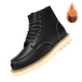 thumbnail image 2 of NOKIO Men'S Snow Boots Men'S High Top Snow Boots Fashion Casual Trainers Breathable Flat Casual Shoes Winter Padded Warm Men'S Boots Men'S Cold-Resistant Winter Boots, 2 of 5
