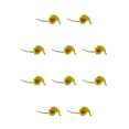 thumbnail image 1 of Decoración de plantas simuladas Injueey Flores artificiales Naranja Corazón Amarillo 10Conjunto, 1 of 6