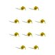 thumbnail image 1 of Decoración de plantas simuladas Injueey Flores artificiales Naranja Corazón Amarillo 10Conjunto, 1 of 6