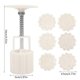 thumbnail image 3 of Flower Shape Moon Cake Mold MidAutumn Festival Mooncake Maker Cookie Stamps Hand Pressure Moon Cake Baking Tool, 3 of 4