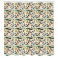 thumbnail image 3 of Ambesonne Tropical Shower Curtain, South America Animals, 69"Wx70"L, Multicolor, 3 of 3