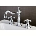 thumbnail image 2 of Kingston Brass KS1971TX 8 in. Widespread Bathroom Faucet, Polished Chrome, 2 of 4