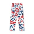 thumbnail image 4 of Xecao Birds Flowers Men's Straight Lounge Pajama Pants: The Ultimate in Comfortable Sleepwear, 4 of 9