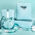 thumbnail image 2 of Baby Blue Gift Wrapping Paper - Solid Color Pearly Shiny Silk Paper Jumbo Roll Perfect for Wedding, Birthday, Baby Boy, Anniversaries, Bridal Shower, Easter - 30 Inches x 100 Feet, 2 of 7