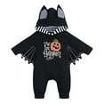 thumbnail image 3 of XIYON Boys Clothing Sets My First Halloween Outfit Baby Boy Girl Pumpkin Clothes Bat Clothes Hoodie Romper Playsuit Jumpsuits 18-24 Months, 3 of 9