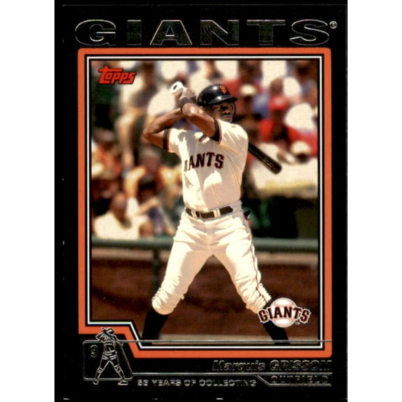 Marquis Grissom Card 2004 Topps Black #601