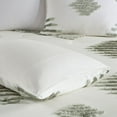 thumbnail image 2 of Full/Queen Chenille Comforter Set - Green & Ivory Tufted Design, 3-Piece with Shams, 2 of 11
