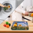 thumbnail image 4 of Ryvnso Sunflower View Dish Drying Mat for Kitchen Countertop 16x18 Small Dish Pad Drainer Rack Dish Sink Mats, 4 of 7
