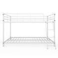 thumbnail image 3 of UBesGoo Low Bunk Bed, Junior Bed Frame for Kids, No Box Spring Needed, White, 3 of 10