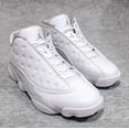 thumbnail image 2 of Ni - ke Ni - ke Air Jordan 13 Low Retro Pure Money 310810-100 Size 10.5 M, 2 of 5