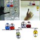 thumbnail image 1 of Calcomanías adhesivas para refrigerador perfecl decoraciones de pared de pájaro de dibujos animados 2 uds., 1 of 8